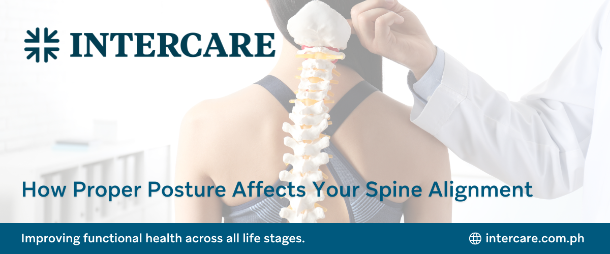 How Proper Posture Affects Your Spine Alignment Blog Banner Intercare