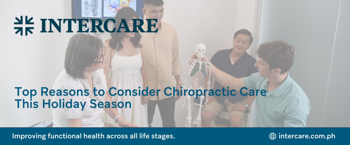 Top Reasons to Consider Chiropractic Care This Holiday Season Blog Banner Intercare